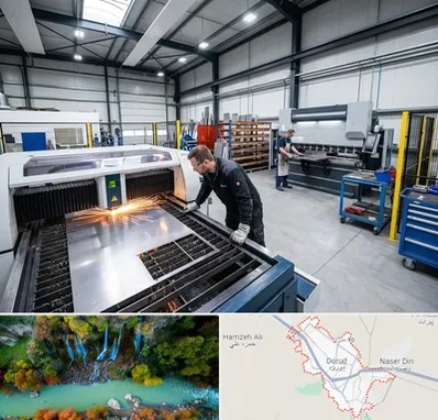 برشکاری و خمکاری در دورود