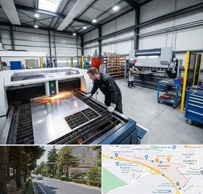 برشکاری و خمکاری در مهرویلا کرج 