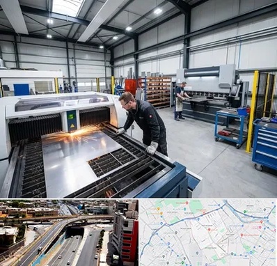 برشکاری و خمکاری در ستارخان شیراز 