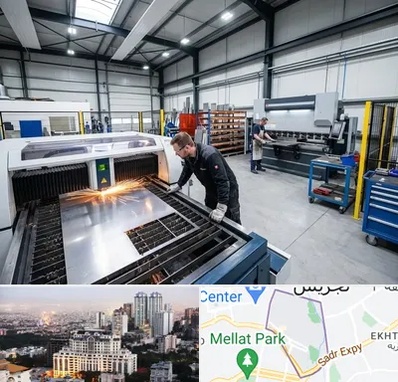 برشکاری و خمکاری در الهیه 