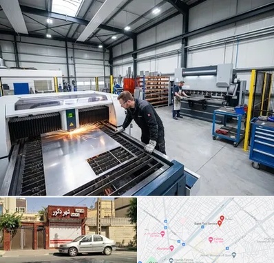 برشکاری و خمکاری در باجک قم 