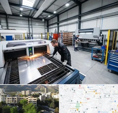 برشکاری و خمکاری در دیباجی 