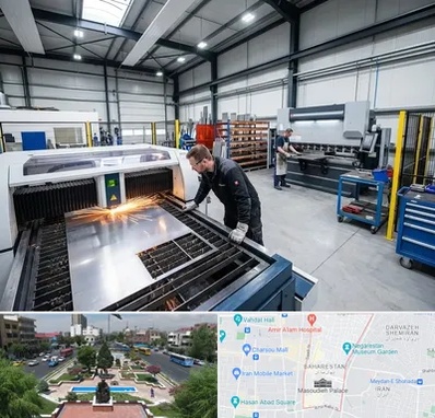 برشکاری و خمکاری در بهارستان