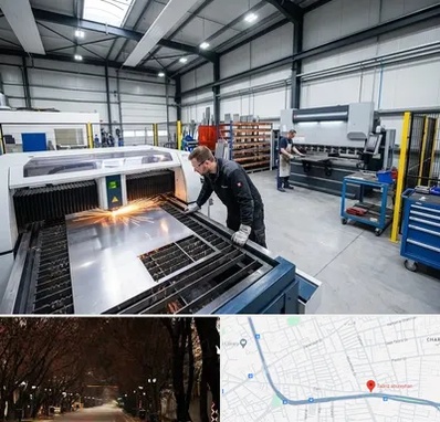 برشکاری و خمکاری در ابوریحان تبریز 