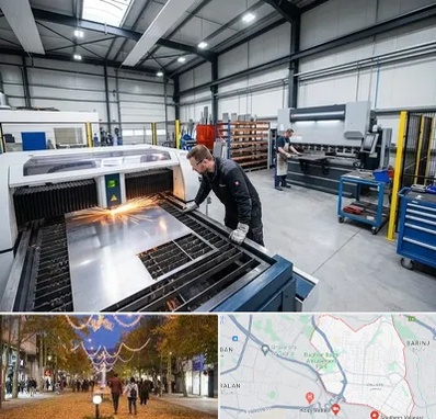 برشکاری و خمکاری در ولیعصر ارومیه