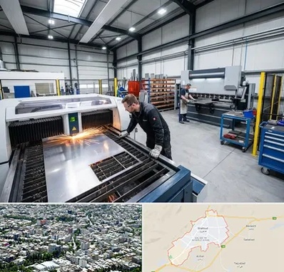 برشکاری و خمکاری در شاهرود