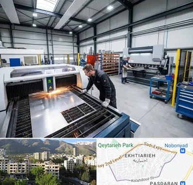 برشکاری و خمکاری در اختیاریه 