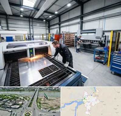 برشکاری و خمکاری در میاندوآب