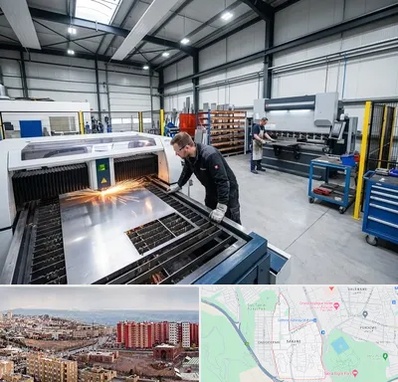 برشکاری و خمکاری در سهند تبریز 