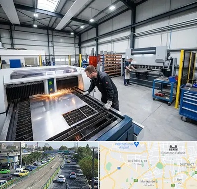 برشکاری و خمکاری در جنوب تهران 