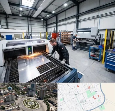 برشکاری و خمکاری در زرافشان اسلامشهر 