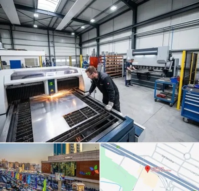 برشکاری و خمکاری در لاله پارک تبریز 