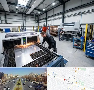 برشکاری و خمکاری در بلوار معلم مشهد 