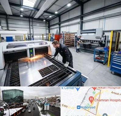 برشکاری و خمکاری در اقدسیه