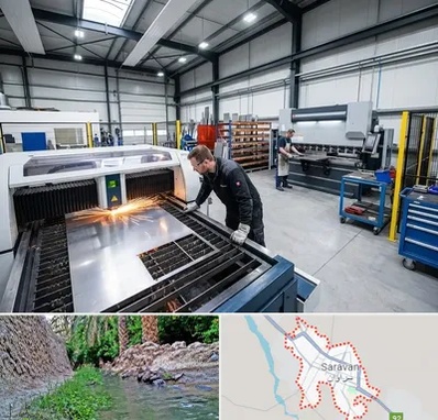 برشکاری و خمکاری در سراوان