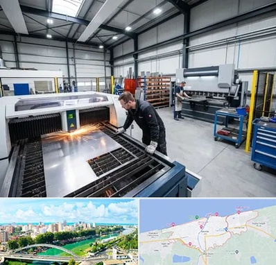 برشکاری و خمکاری در بابلسر