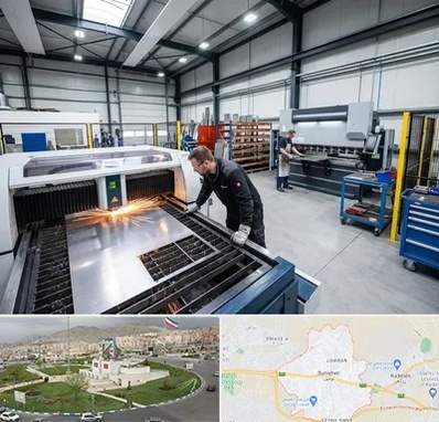 برشکاری و خمکاری در بومهن