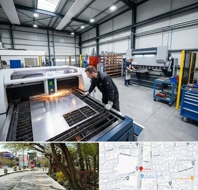 برشکاری و خمکاری در خیابان توحید اصفهان 