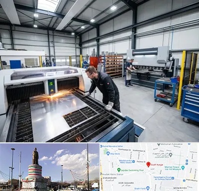 برشکاری و خمکاری در کارگر جنوبی