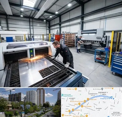 برشکاری و خمکاری در اندرزگو 