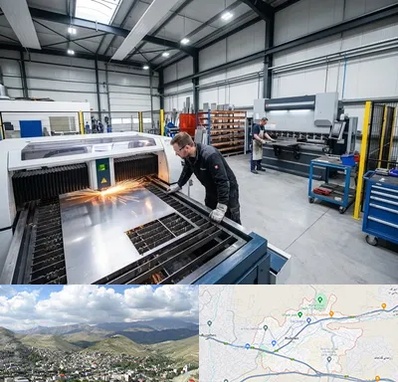 برشکاری و خمکاری در رودهن