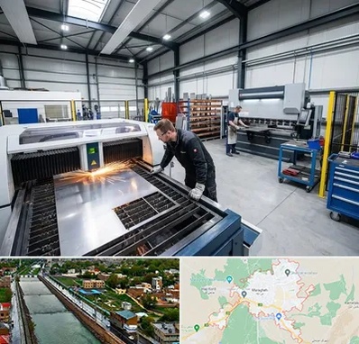 برشکاری و خمکاری در مراغه