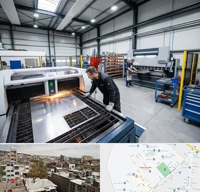 برشکاری و خمکاری در شمیران نو 