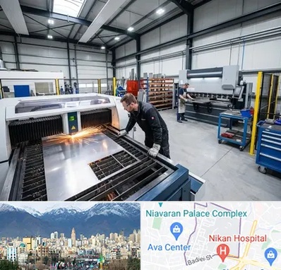 برشکاری و خمکاری در آجودانیه 