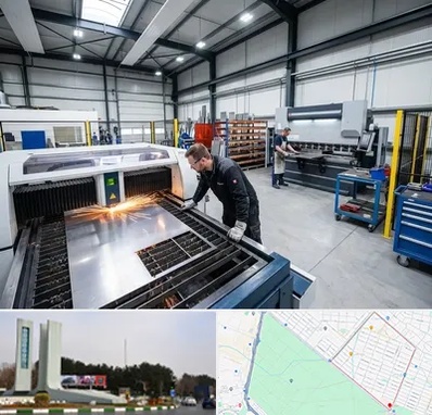 برشکاری و خمکاری در بلوار فلسیطین مشهد 