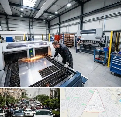 برشکاری و خمکاری در سیدی مشهد 