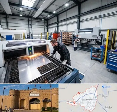 برشکاری و خمکاری در ایرانشهر