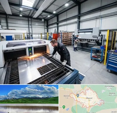 برشکاری و خمکاری در مرند