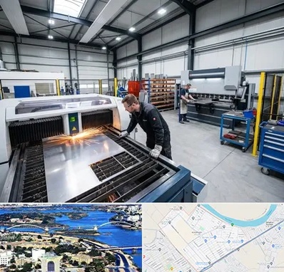 برشکاری و خمکاری در کوروش اهواز 