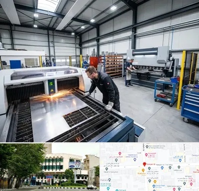 برشکاری و خمکاری در طالقانی