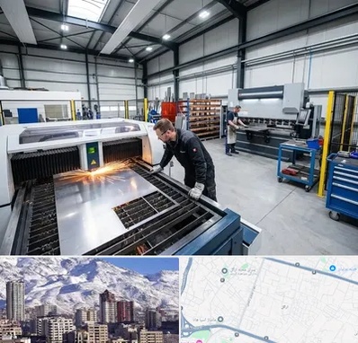 برشکاری و خمکاری در ازگل 