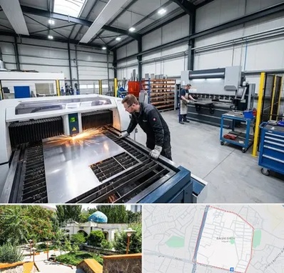 برشکاری و خمکاری در باغمیشه تبریز 