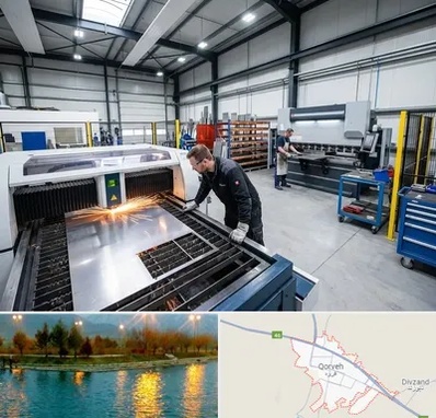 برشکاری و خمکاری در قروه