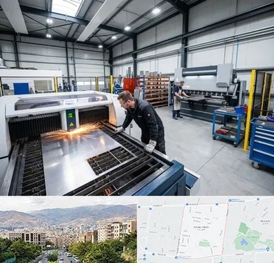 برشکاری و خمکاری در خانی آباد 