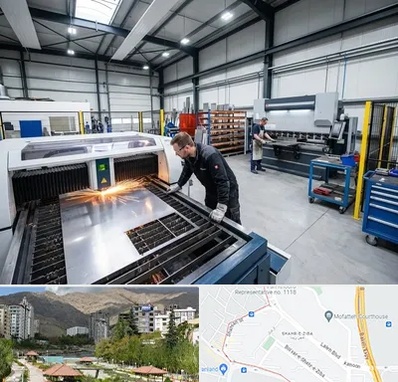 برشکاری و خمکاری در شهر زیبا 