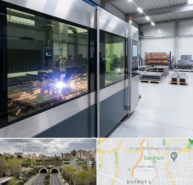 برش لیزری در یوسف آباد 