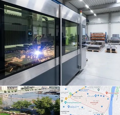 برش لیزری در گلستان اهواز 