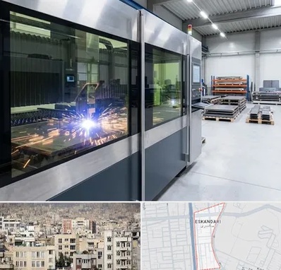 برش لیزری در اسکندری