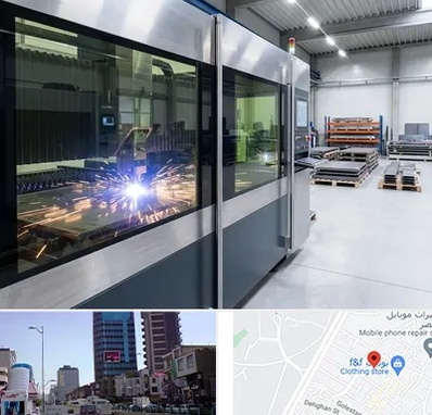 برش لیزری در چهارراه طالقانی کرج