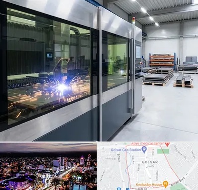 برش لیزری در گلسار رشت 