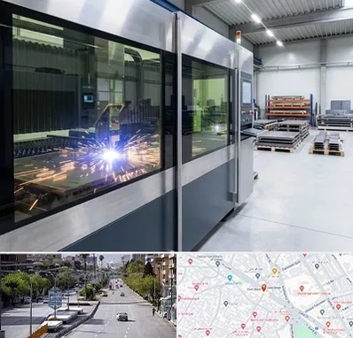 برش لیزری در خیابان زند شیراز