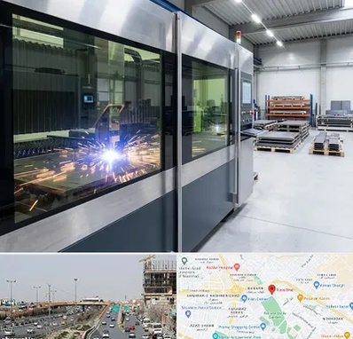 برش لیزری در بلوار توس مشهد