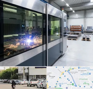 برش لیزری در قدوسی شرقی شیراز