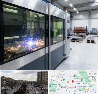 برش لیزری در بلوار فردوسی مشهد