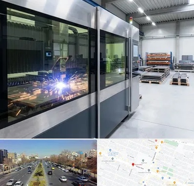 برش لیزری در بلوار معلم مشهد