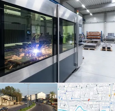 برش لیزری در ضیابری رشت 